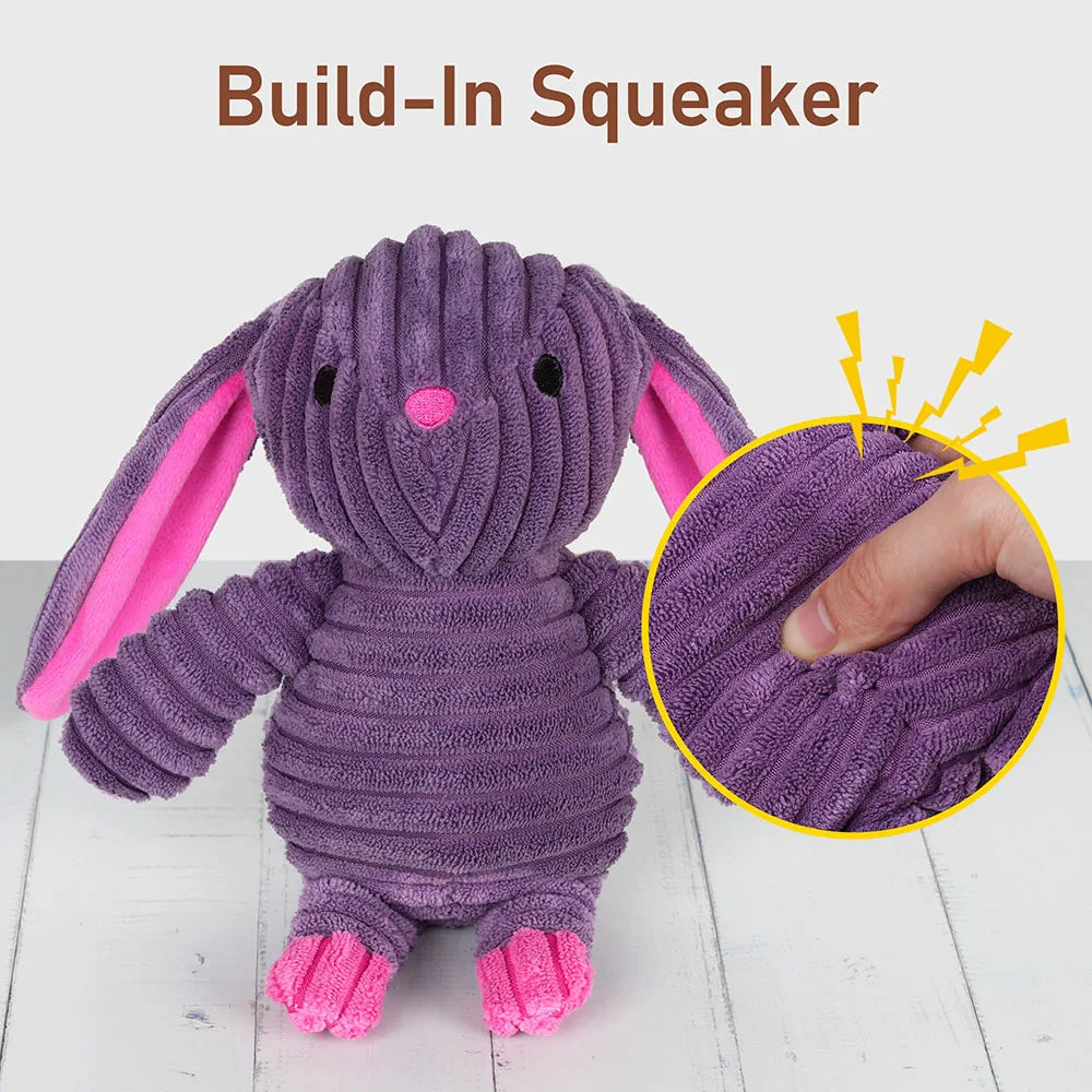 5 Pack Dog Toys Plush Dog Squeaky Toys, Assortment Value Bundle Animal Pet Toy for Small Medium Large Dogs, Stuffed Puppy Chew