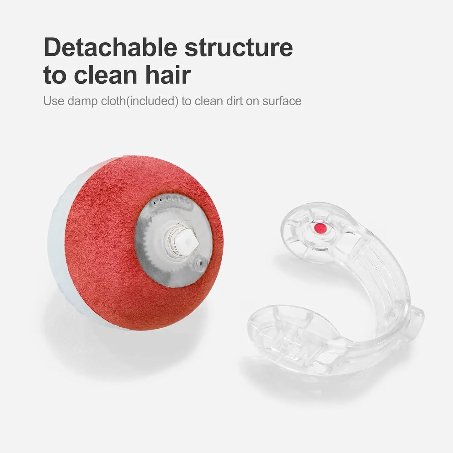 Indoor interactive cat toy,third-generation elastic net tail agile mobile cat ball,adult cat automatic cat toy,sports activation