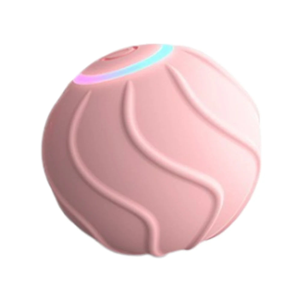 Cat Rolling Ball Obstacle Avoidance Interactive Cat Toy Ball USB Rechargeable Automatic Bouncing Ball Electric Pet Supplies