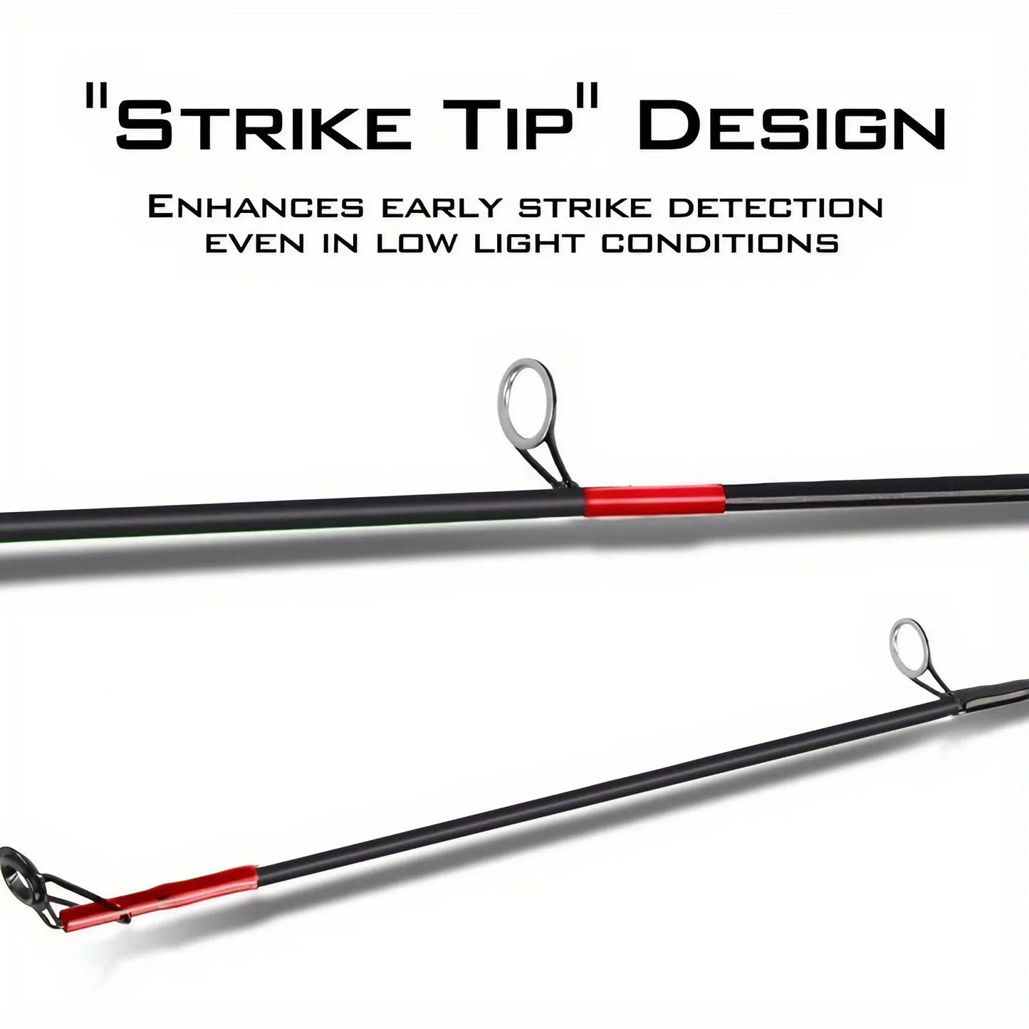 1pc Portable 70.86-Inch Fiberglass Fishing Rod | Durable Six-Layer Design, Two-Section Fly Fishing Rod