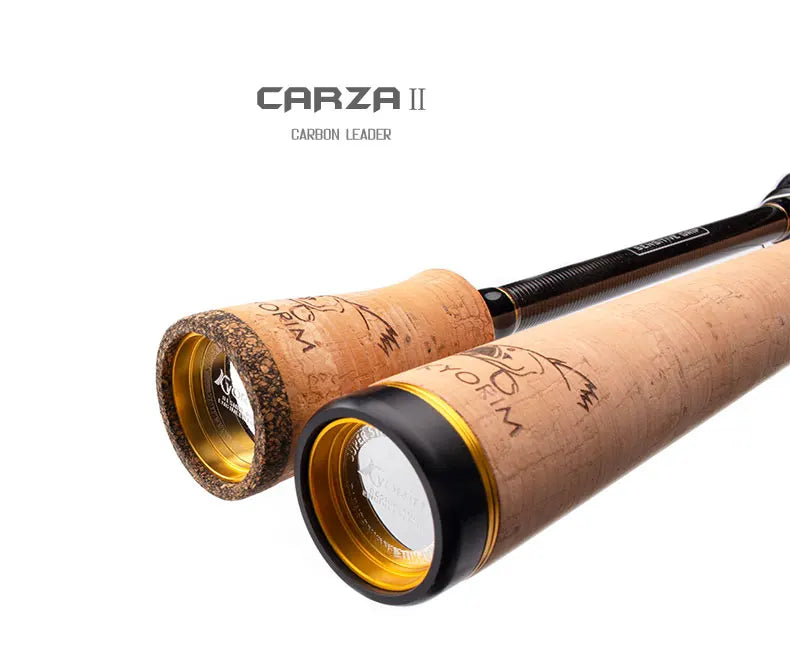 Kyorim CARZA2 LURE ROD Spinning/Casting Fishing Rod 2 Sections Freshwater Japan FUJI Reel Seat，K Guide 1.91M 1.98M MF Action