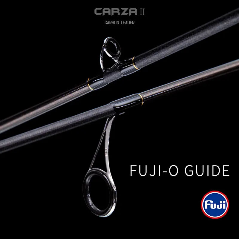 Kyorim CARZA2 LURE ROD Spinning/Casting Fishing Rod 2 Sections Freshwater Japan FUJI Reel Seat，K Guide 1.91M 1.98M MF Action