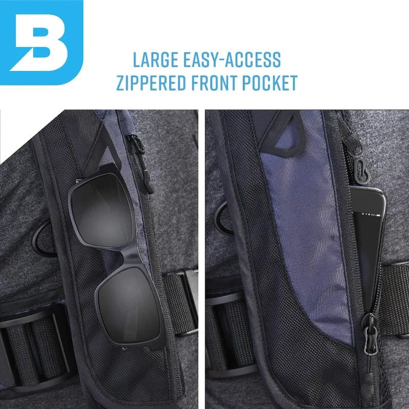 BLUESTORM Atmos 40 Automatic/Manual Inflatable PFD Life Jacket for Adults | US Coast Guard (USCG) Approved Life Vest