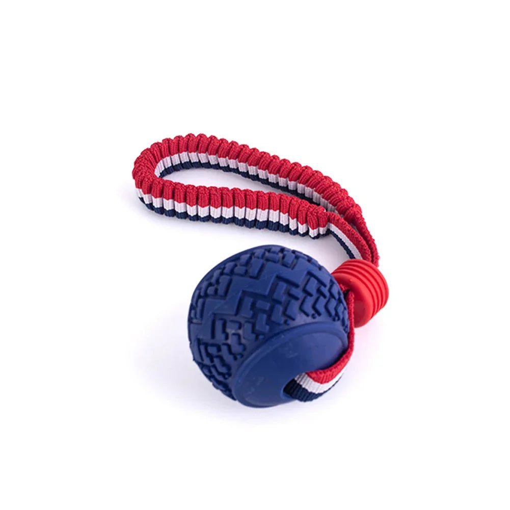 Interactive Training Knot String Rope Puppy Dogs Toy Balls Ball Molar Resistant Bite Cleaning with Chewing Pet Toys Tooth Dog