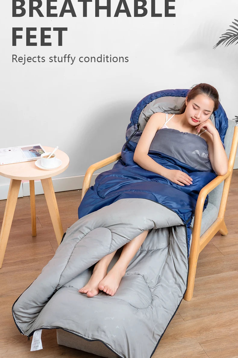 BISINNA Camping Sleeping Bag Ultralight Waterproof Warm Envelope Backpacking Sleeping Bags for Outdoor Traveling Hiking