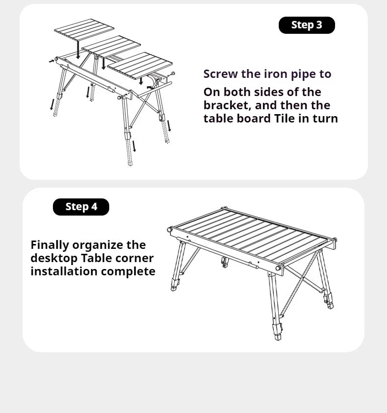 Naturehike BLACKDOG IGT Table Aluminum Alloy Adjustable With Folding Oven Outdoor Camping Multifunctional Portable Picnic Table
