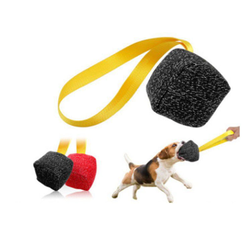 Chew Agility Large Interactive Ball Toy Shepherd Training Bite Tug German Cord Dog Nylon Pet Handle Pillow Ball Equipment for