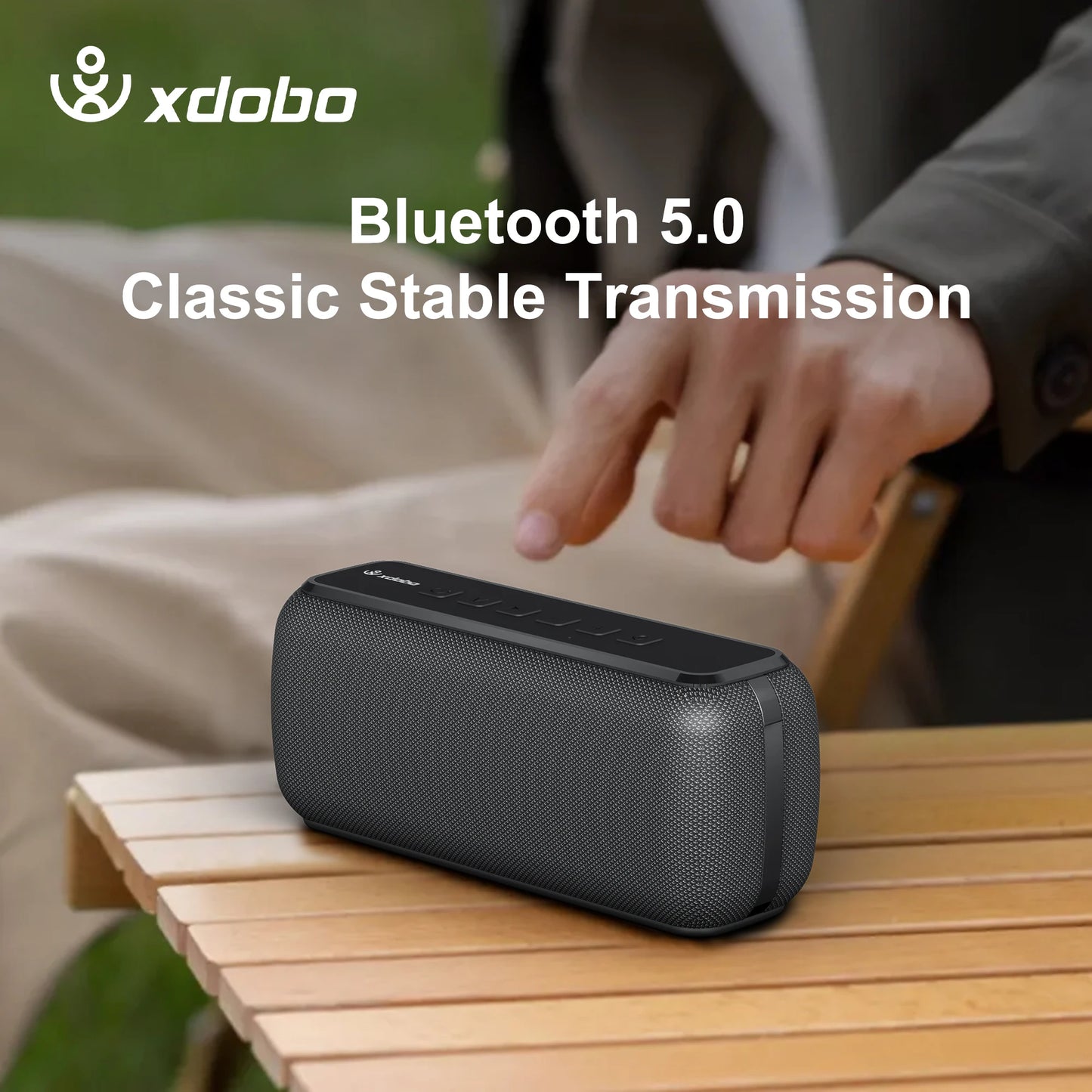 Original XDOBO X8 60W Portable Speakers Bass Subwoofer Wireless Waterproof 6600mAh TWS Support TF/AUX