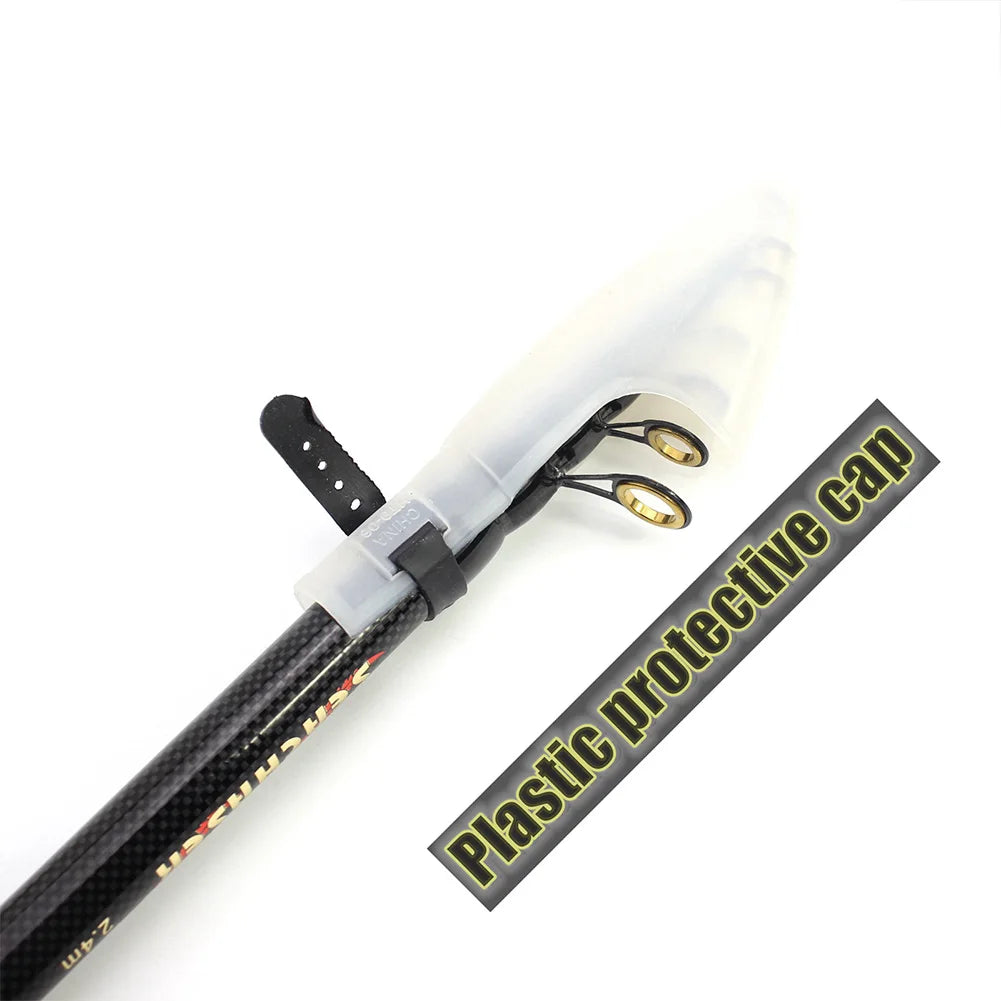 Carbon Fiber Spinning Rod Telescopic Travel Fishing Pole Carp Fishing Rod for Carp Fishing