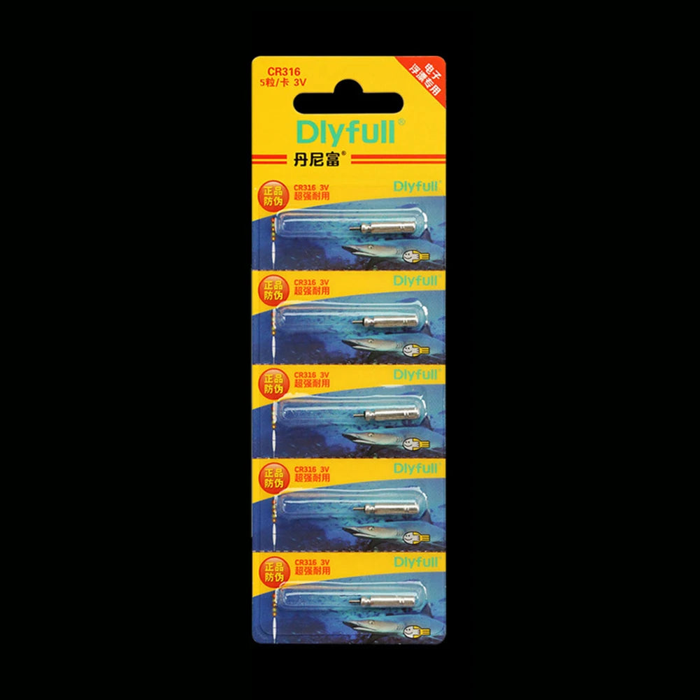 10/20pcs Fishing Floats Battery CR425 322 435 435 311 Night Fishing Floats Lithium Battery Electric Floats Battery Fishing Tool