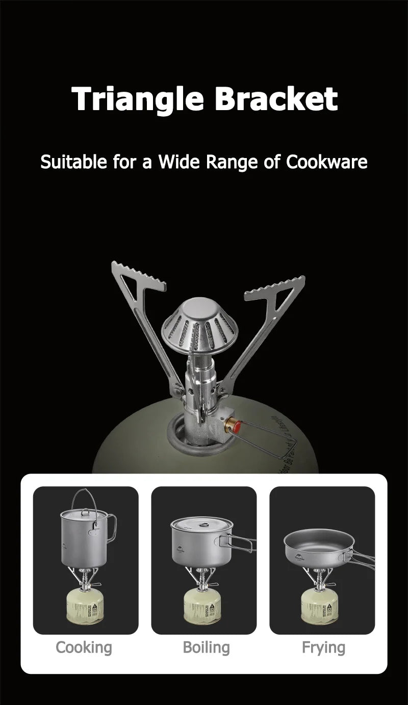 Naturehike Camping Stove Mini Stove Outdoor Picnic Gas Stove Outdoor Tourist Gas Burner Ultra Light Hiking Camping Gas Stove