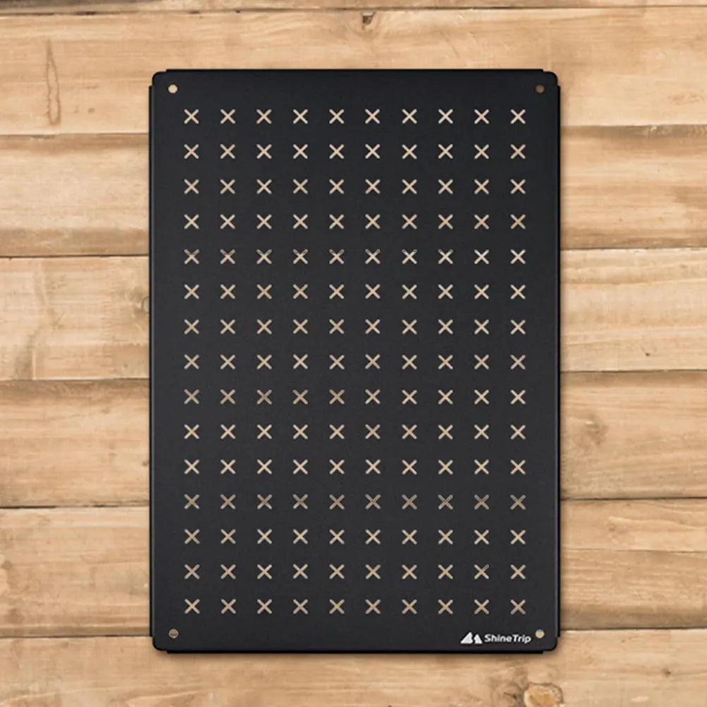 Outdoor IGT Tables Unit Portable Camping Table Unit Board Stainless Steel Free Combination Removable for Hiking Fishing Picnic