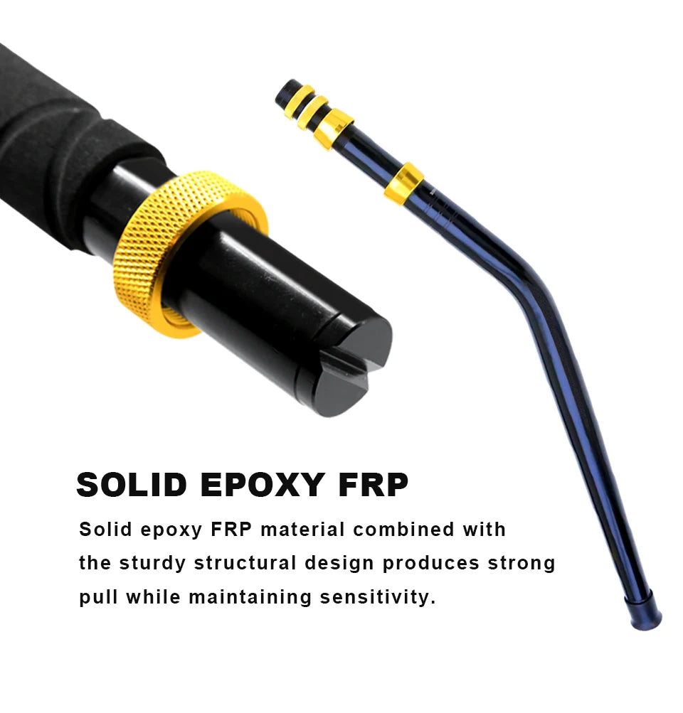 Fishing rod Bending butt roller guide rail big game  boat rod straight butt glass fiber blank deep sea fishing rod