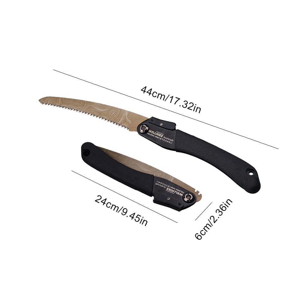 Mini Folding Saw SK5 Blade Survival Multi-Tool Saw Outdoor Camping Saw Garden Branch Saw Manual Hardware Tool