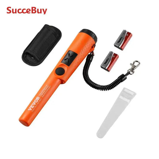 SucceBuy Metal Detector Pin pointer IP66/IP68 Waterproof Handheld Pointer Wand 1.96"/4.5" Detection Depth 3 Modes for Detecting