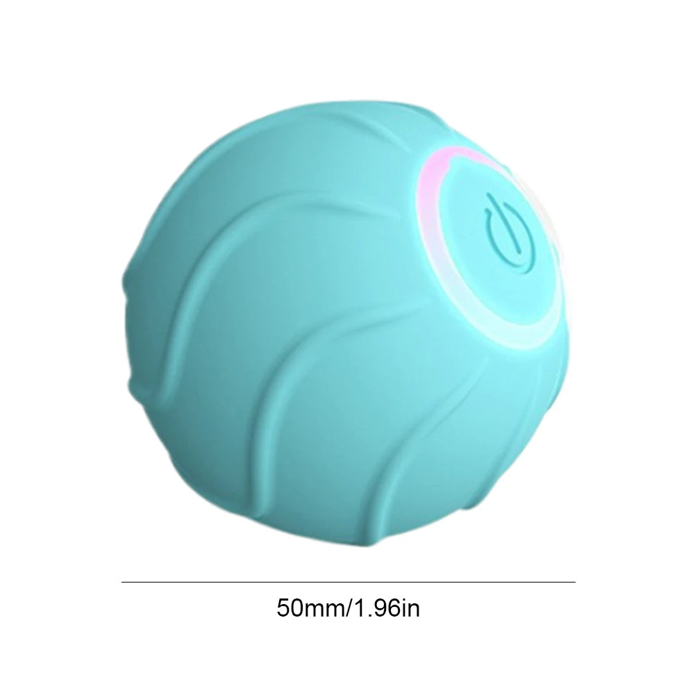 Cat Rolling Ball Obstacle Avoidance Interactive Cat Toy Ball USB Rechargeable Automatic Bouncing Ball Electric Pet Supplies