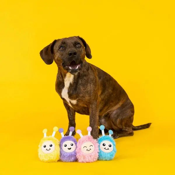 Mini Monster Pals Dog Toys - 4pk
