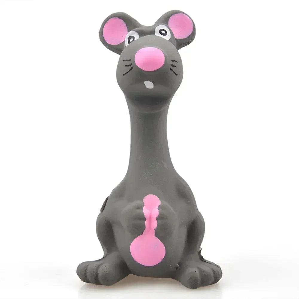 Tooth Toys Dog Pet Teeth Supplies Toys Kitten Mouse Molar Latex Dog Toys Cleaner Playing Small Puppy