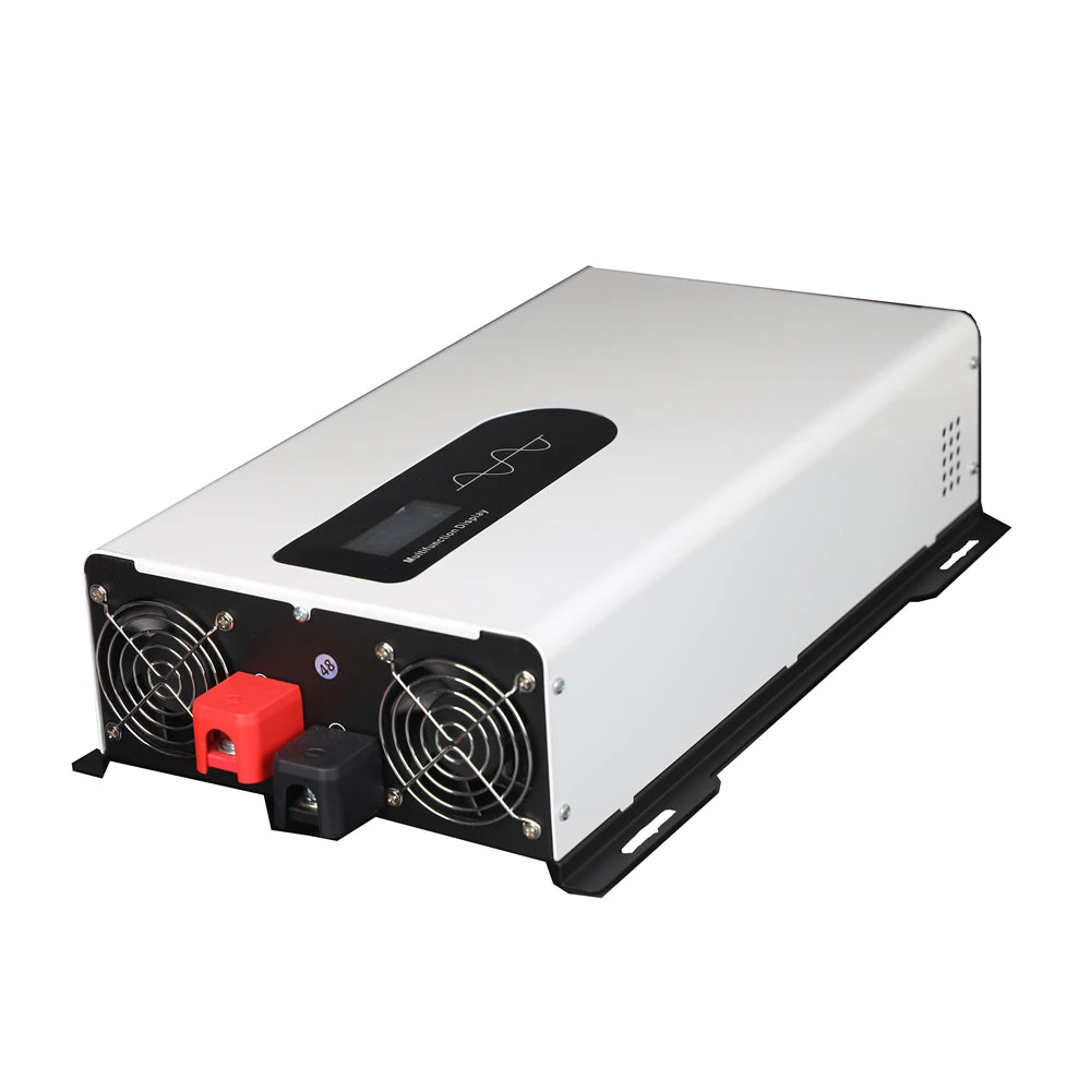 Pure Sine Wave Inverter 8KW 8000W DC 24V/48V/60V/72V To AC 110V/120V Off Grid Converter Solar System RV Vehicle