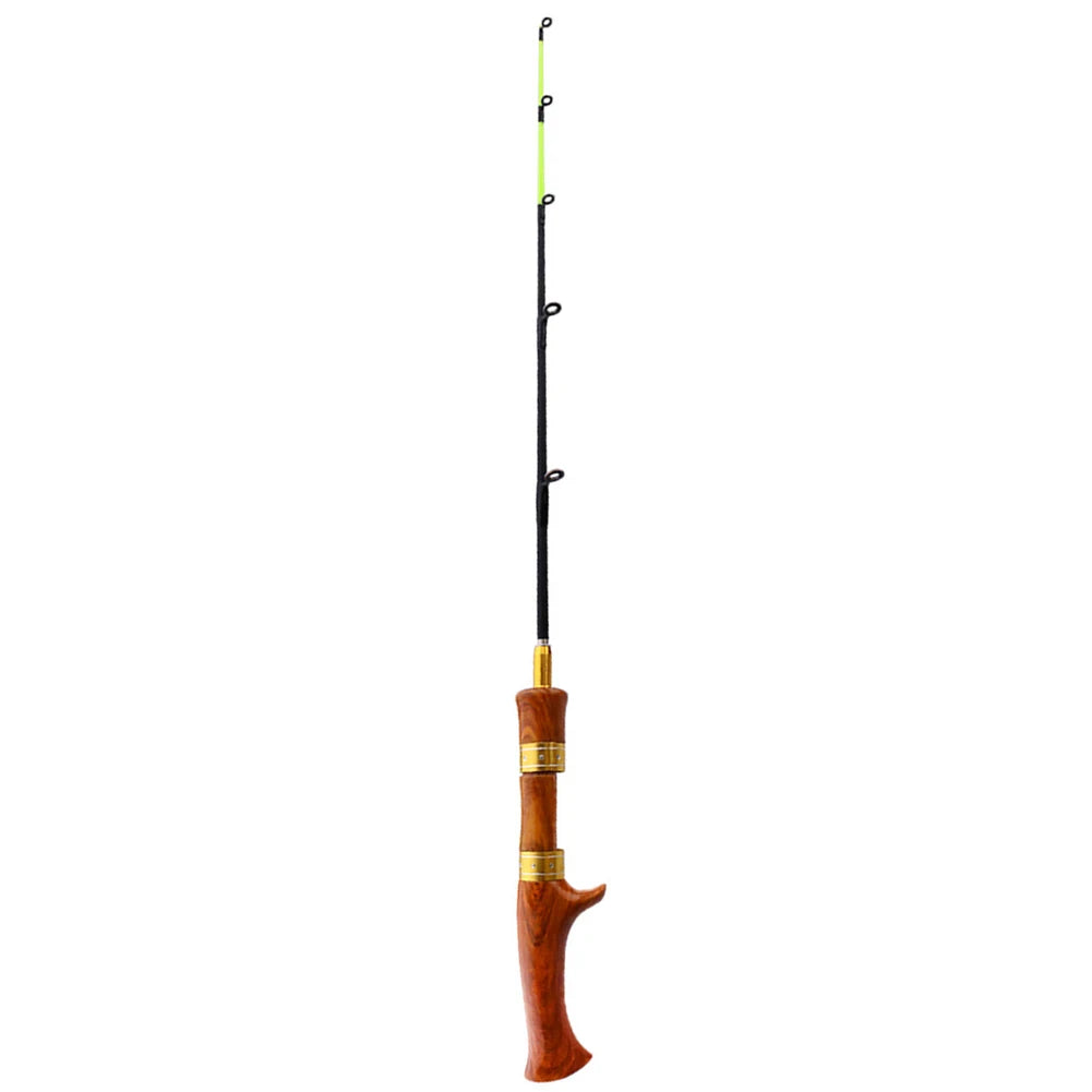 62cm Winter Ice Fishing Rod Portable Carbon Casting Carp Fishing Pole Tackle Compression Resistance Outdoor Fishing