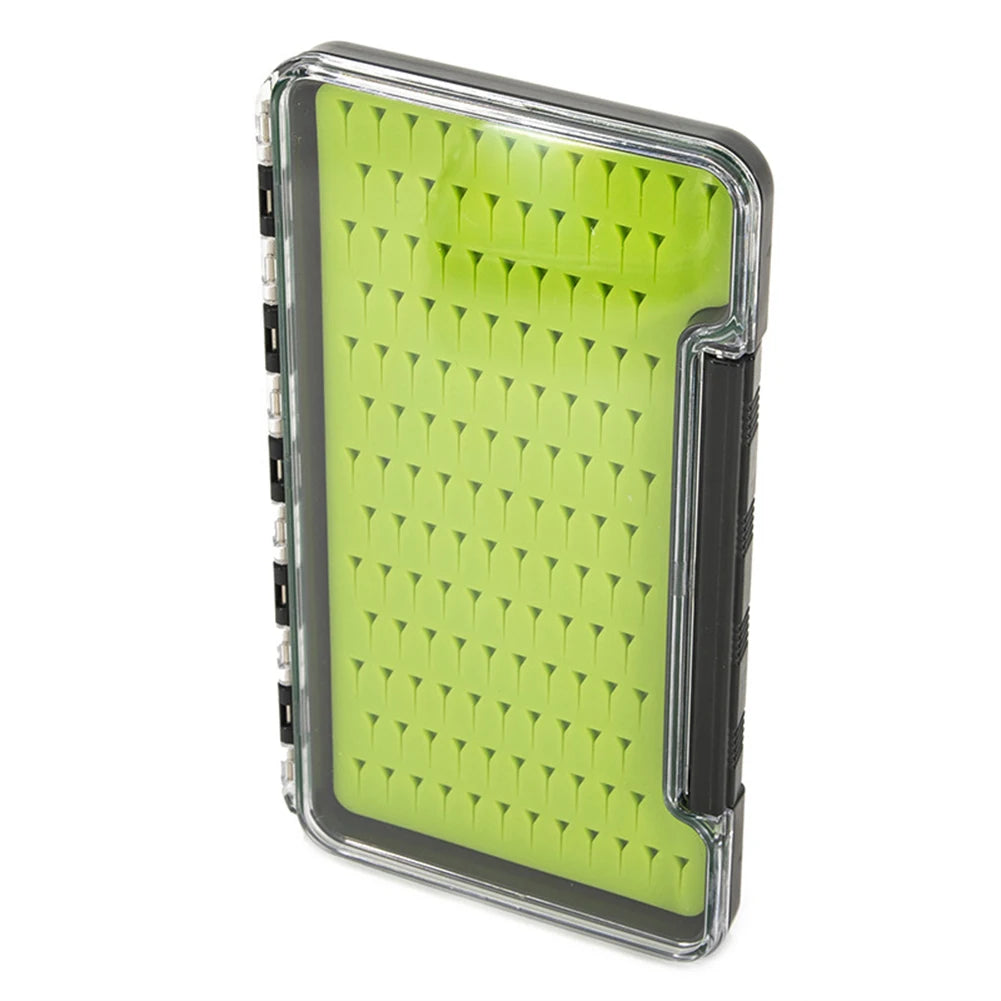 Silicone Fly Box Portable Transparent Impact Resistant Waterproof Fishing Storage Box