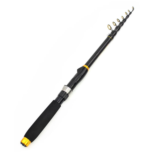 Carbon Fiber Spinning Rod Telescopic Travel Fishing Pole Carp Fishing Rod Fishing Accessories for Carp Fishing