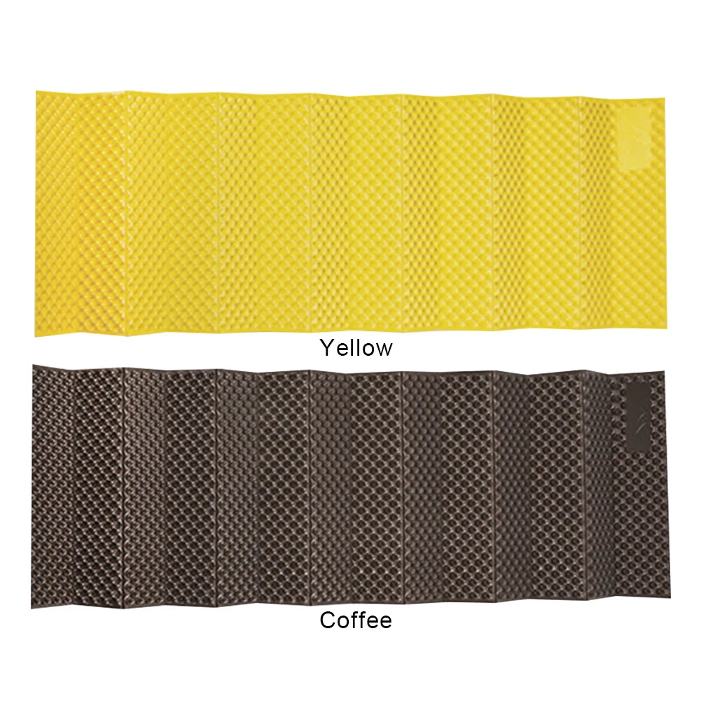 Portable Sleeping Pad with Storage Bag Foldable Camping Mat Aluminum Foil Lightweight Camping Mattress for Outdoor Hiking