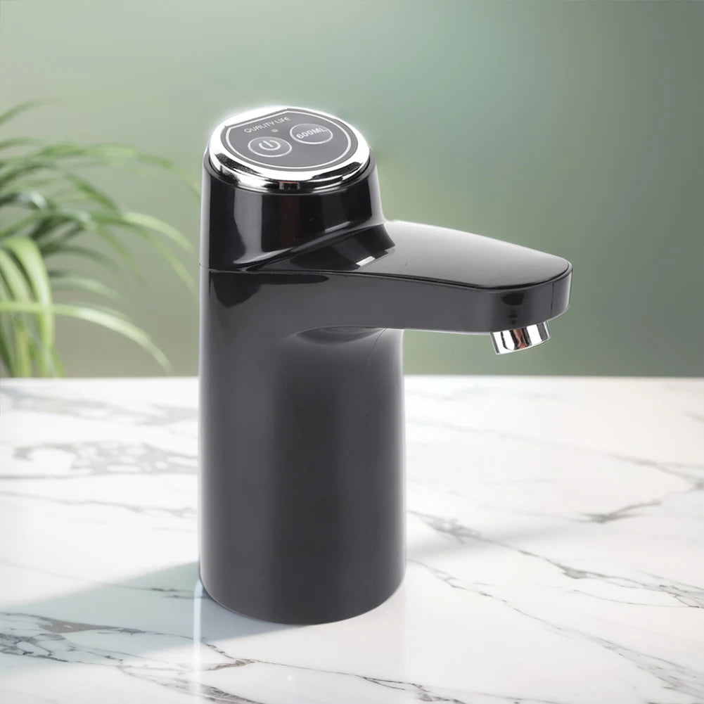 Electric Water Pump USB Rechargeable Portable Water Dispenser One Key Switch Mini Water Pump for Outdoor Camping