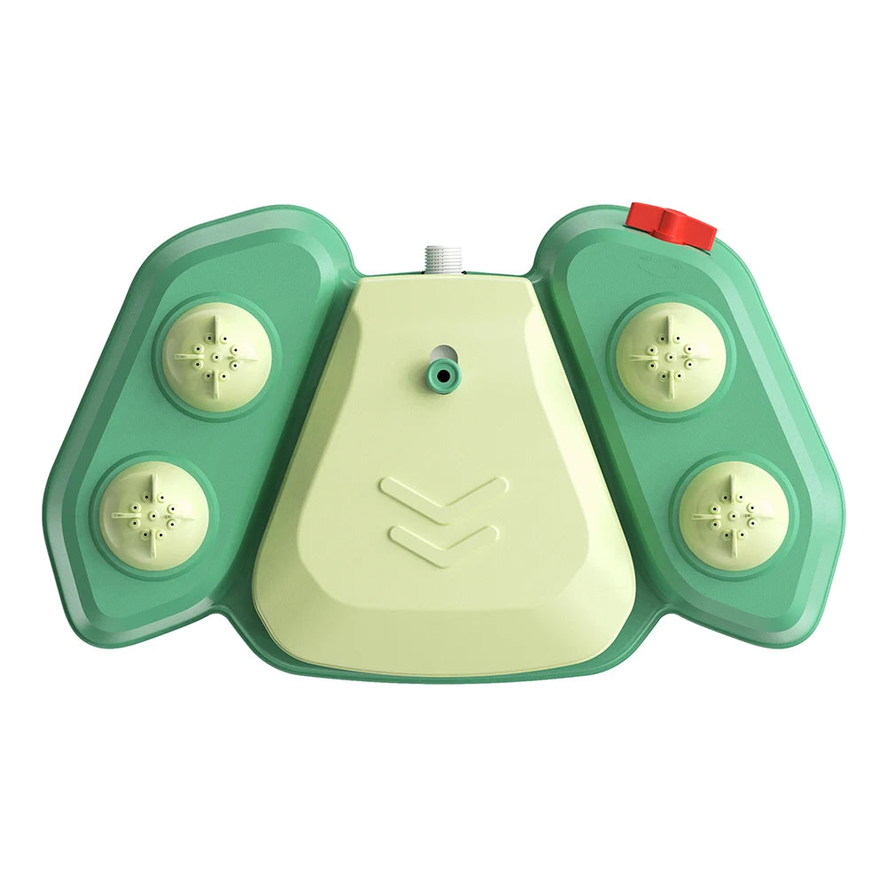 Dog Sprinkler Dog Water Fountain Adjustable Angle & Speed Dog Water Dispenser Toy BPA Free Pet Water Toy for Large Dog