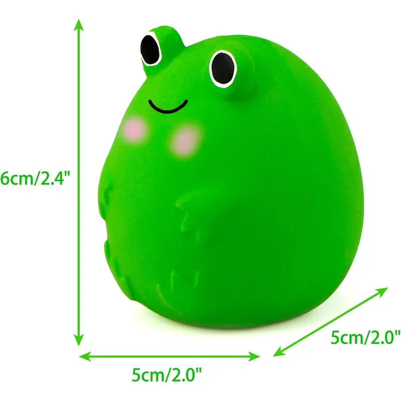 Pet toys dog toys, 4 pieces of 2.4-inch squeaking latex puppy toys fun animal set puppy interactive game, using small dogs