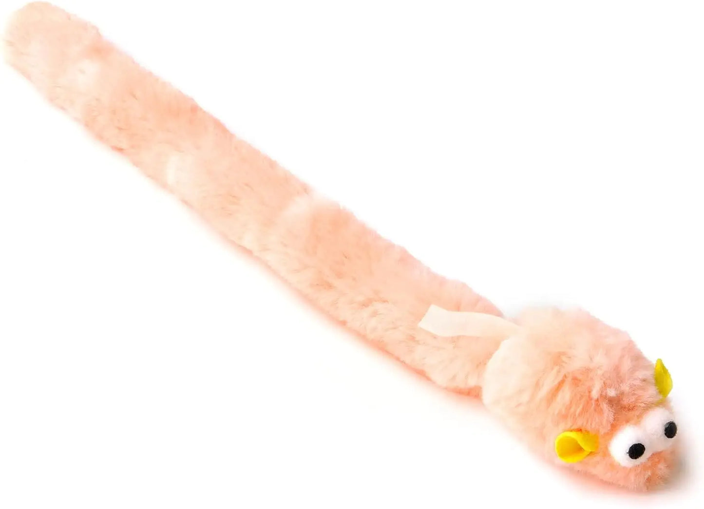 4 Packs 15 Inch Long Soft Plush Cat Toys Mice with Bell Rustle Sound Small Mouse Activity Interactive Toy