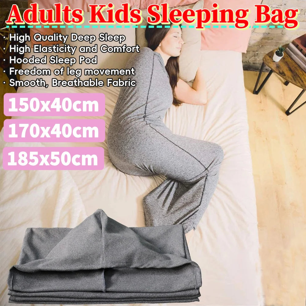 Portable Comfortable Sleeping Bag Travel Compression Blanket Air Conditioning Blankets Camping Sleeping Warm Bags For Adult Kids