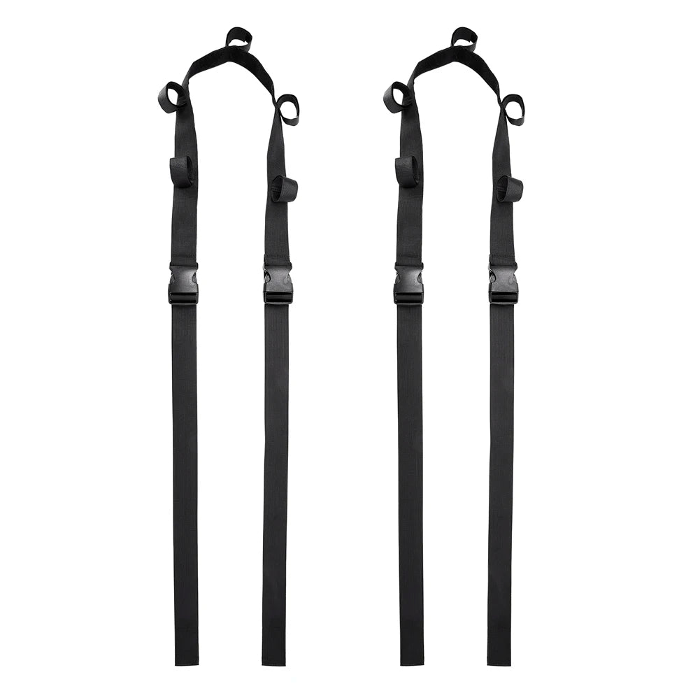2x Fishing Vehicle Rod Carrier Rod Holder for Car Belt Strap Tie Fishing Tackles
