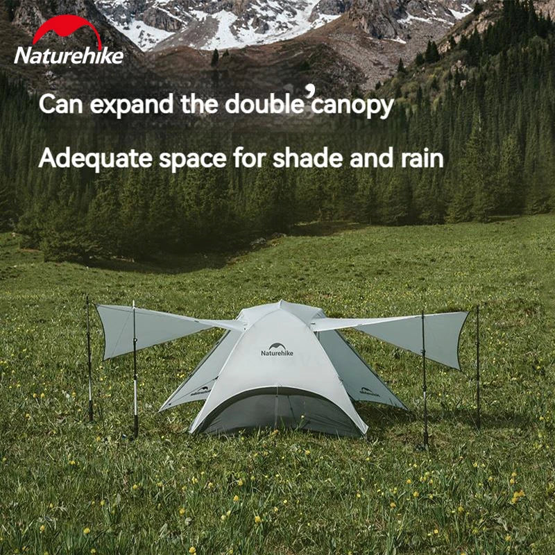 Naturehike Star River UL Camping Tent 15D Silicone Ultralight Portable 2 Person 3 Seasons Outdoor Travel Hiking Tent With Mat