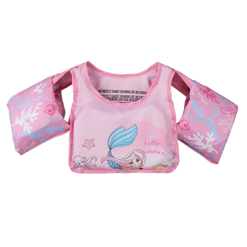 Children's Life Jackets Baby Float Arm Sleeve Floating Ring Buoyancy Vest Kid Swimming Equipment Pool Toys Adjustable Life Vest