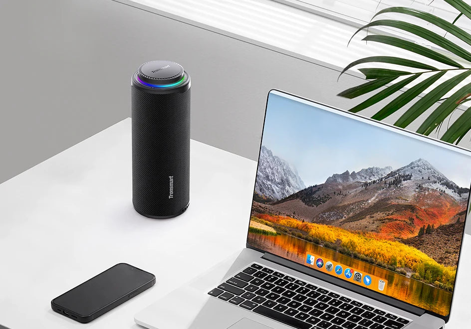 Tronsmart T8 Bluetooth Speaker 40W Outdoor Portable Speaker with Deep Bass, SoundPulse, Waterproof IPX7, APP Control,for Camping