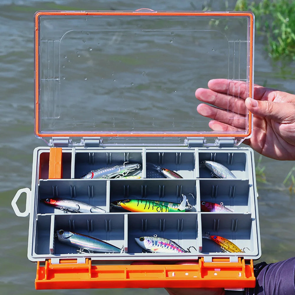 Fish Hook Fishing Lure Bait Storage Case Waterproof Portable Fishing Gear Accessories Box Fishing Lure Box Fishing Supplies