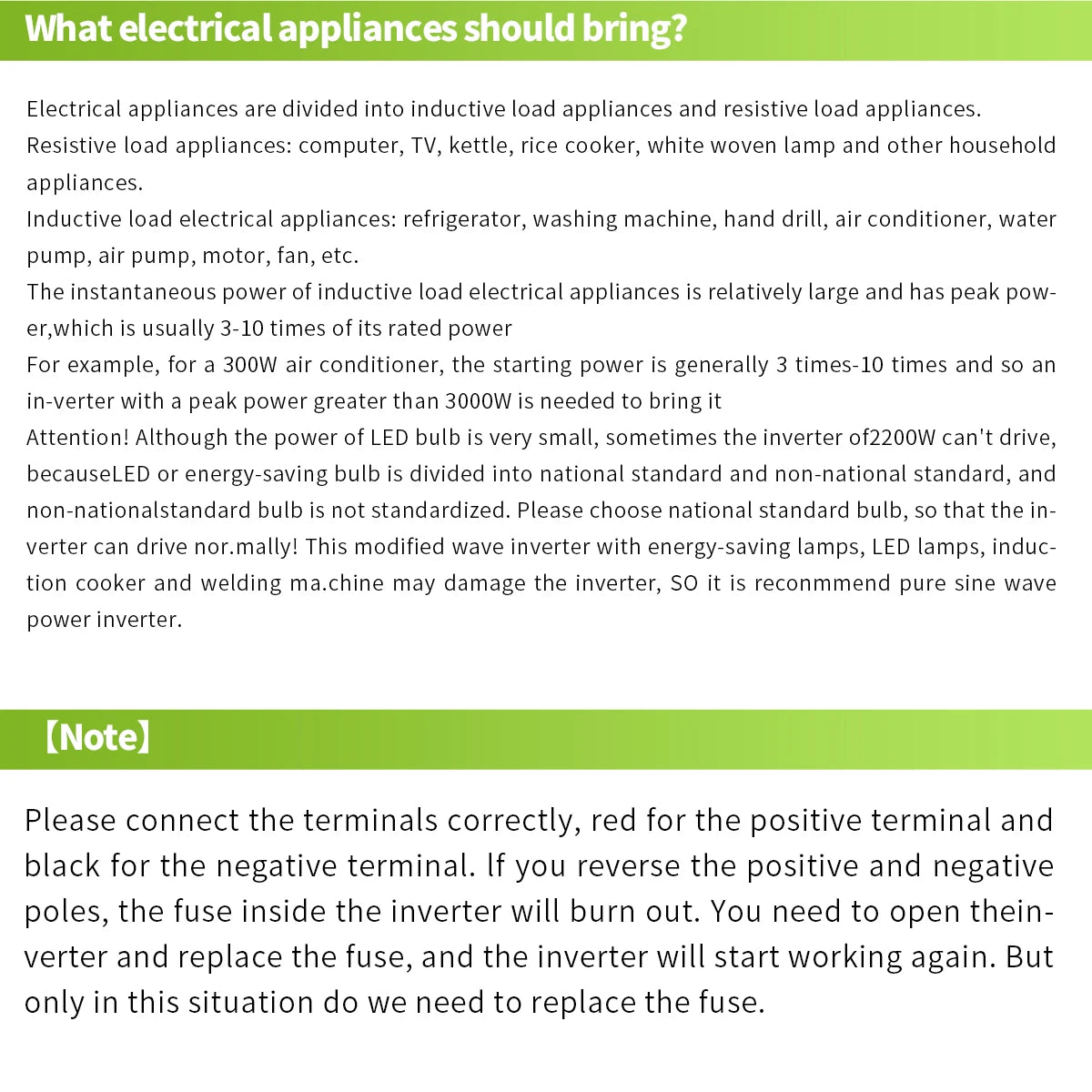 4000W Inverter, DC 12V to AC 110V60HZ power converter Camping Power Converter,Quiet Power Inverter