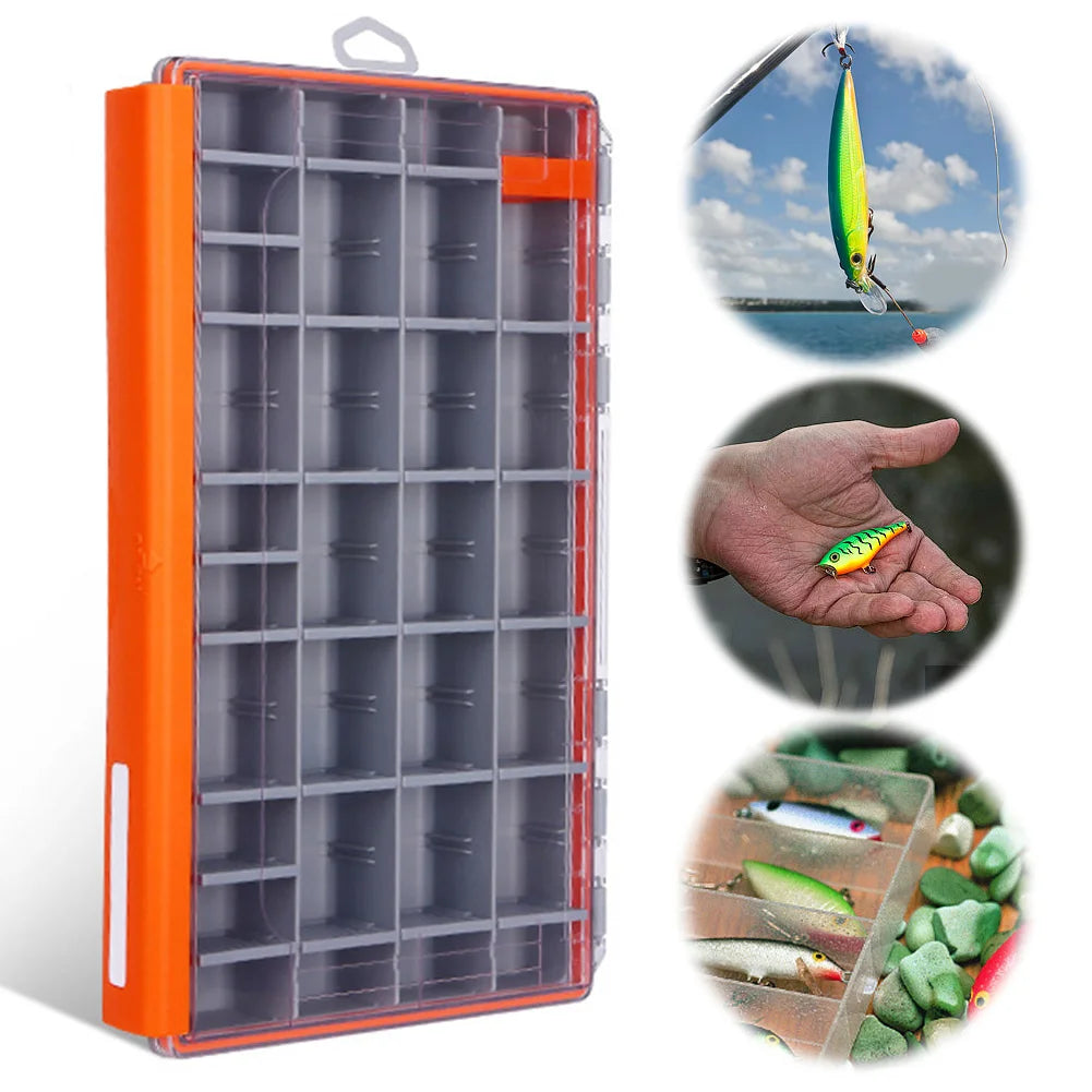 Fish Hook Fishing Lure Bait Storage Case Waterproof Portable Fishing Gear Accessories Box Fishing Lure Box Fishing Supplies