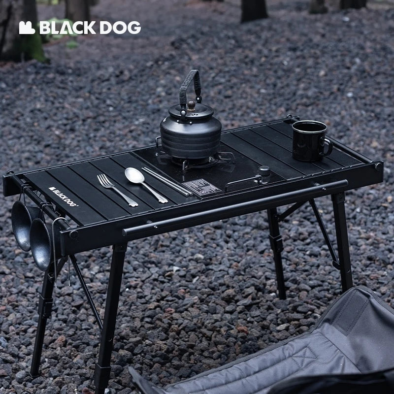 Naturehike BLACKDOG IGT Table Aluminum Alloy Adjustable With Folding Oven Outdoor Camping Multifunctional Portable Picnic Table