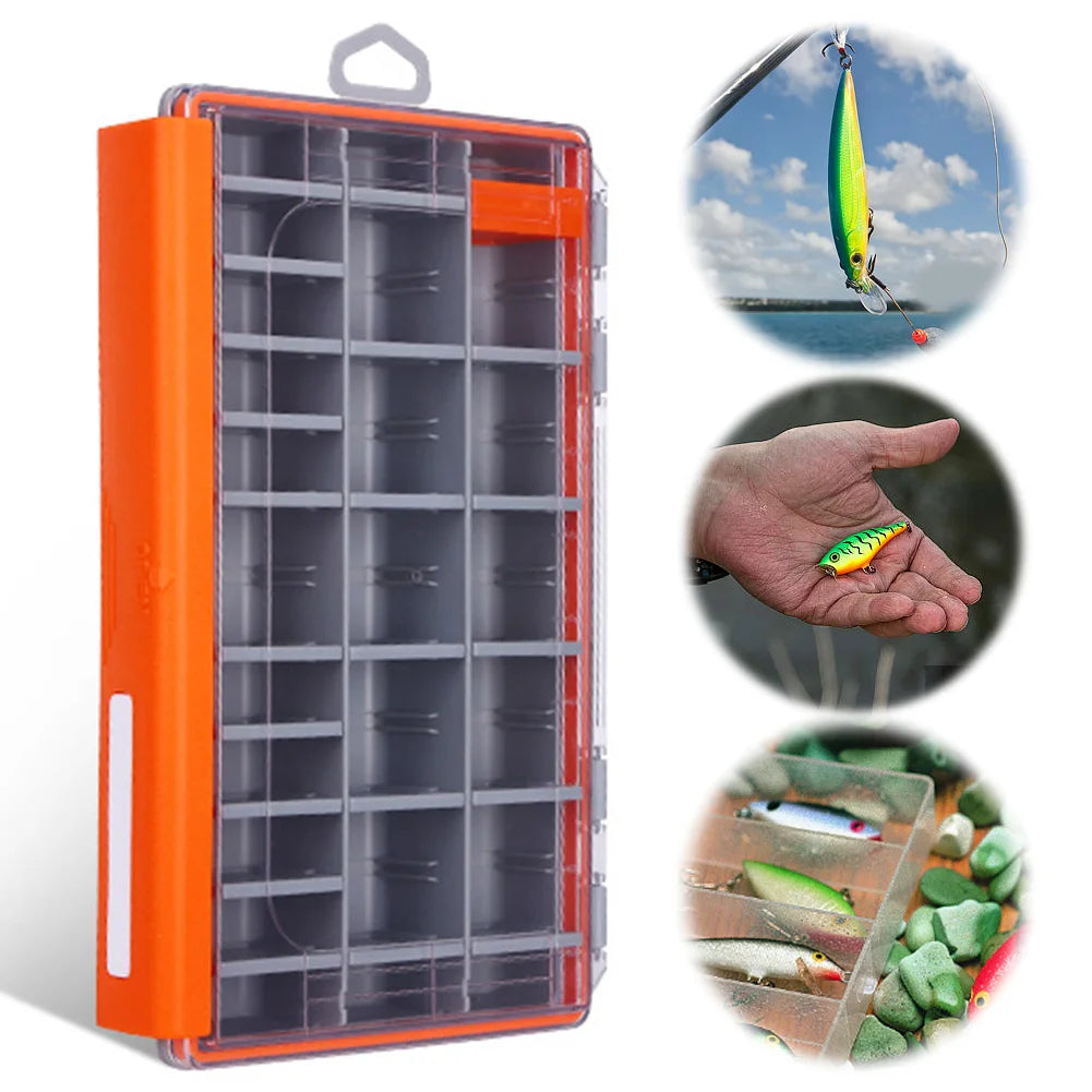 Fish Hook Fishing Lure Bait Storage Case Waterproof Portable Fishing Gear Accessories Box Fishing Lure Box Fishing Supplies