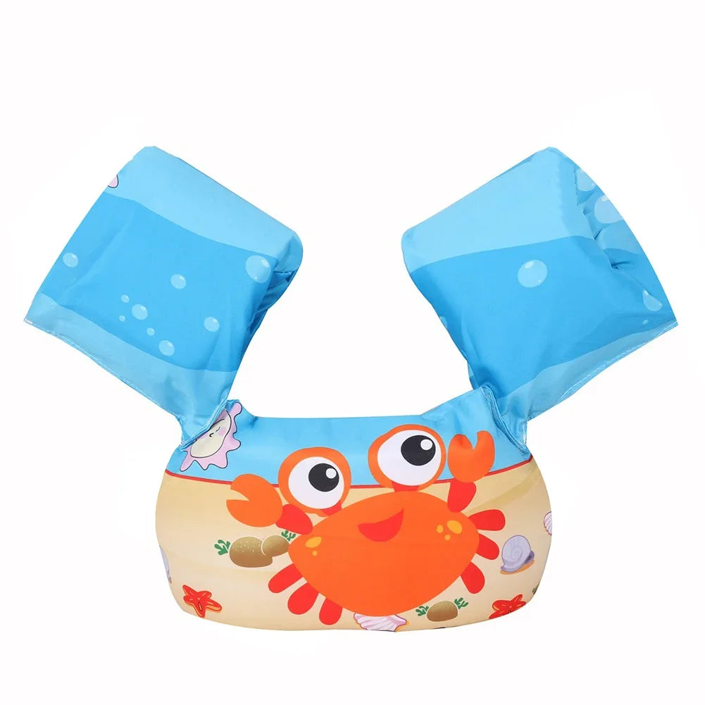 Children's Life Jackets Baby Float Arm Sleeve Floating Ring Buoyancy Vest Kid Swimming Equipment Pool Toys Adjustable Life Vest