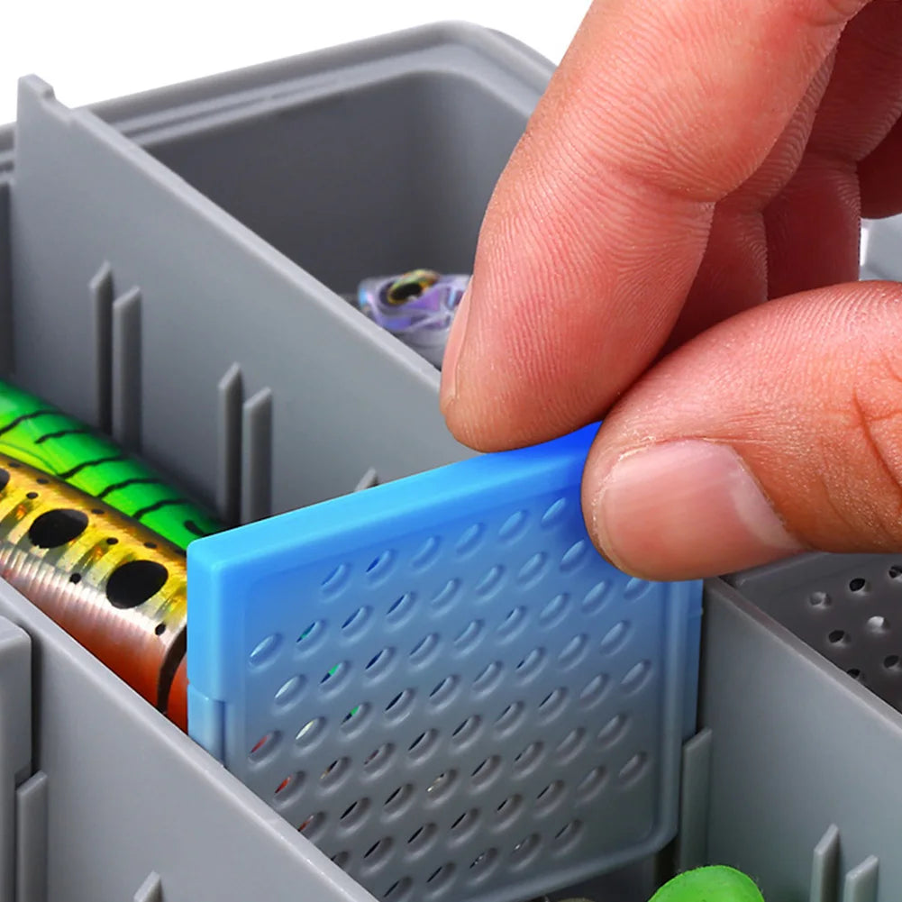 Fish Hook Fishing Lure Bait Storage Case Waterproof Portable Fishing Gear Accessories Box Fishing Lure Box Fishing Supplies