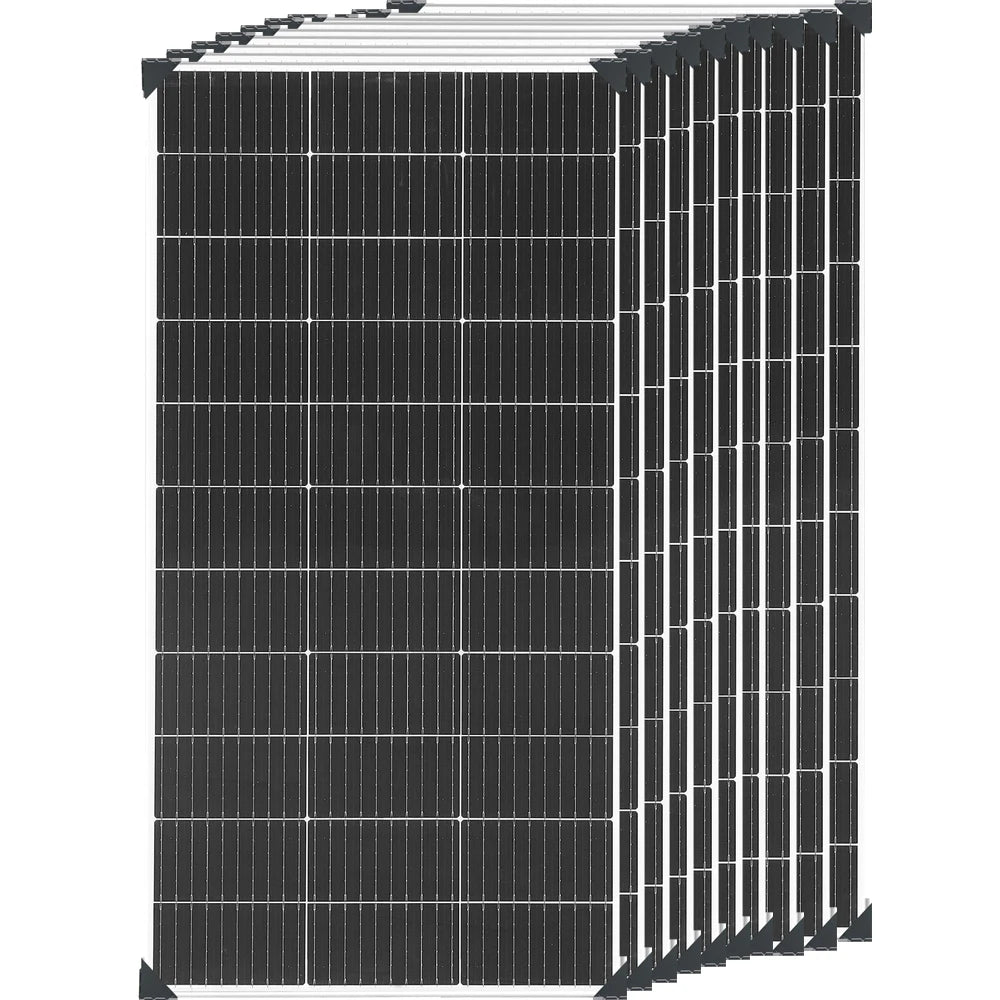 Rigid Solar Panel Battery Charger Modules 1200W 720W 600W 480W 360W 240W 120W Photovoltaic Panels 18V Monocrystalline cell