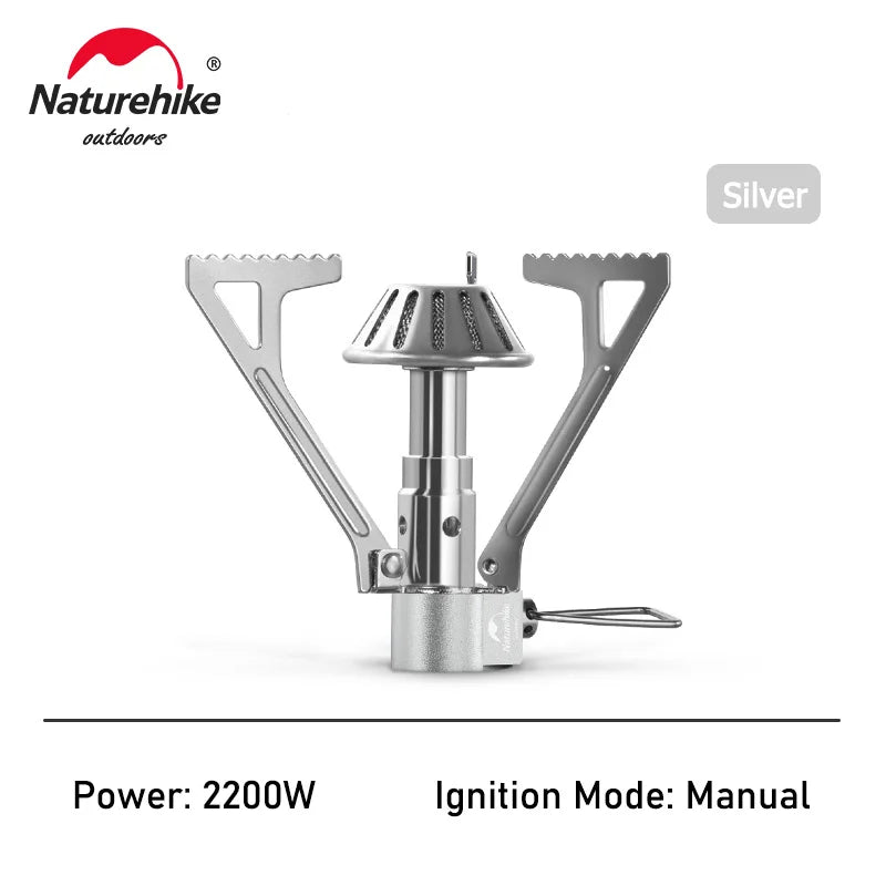 Naturehike Camping Stove Mini Stove Outdoor Picnic Gas Stove Outdoor Tourist Gas Burner Ultra Light Hiking Camping Gas Stove