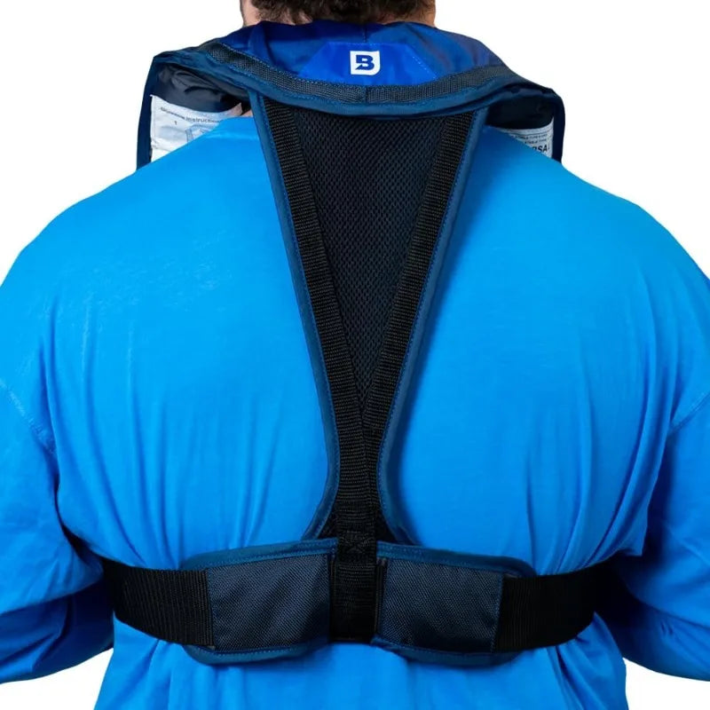 BLUESTORM Atmos 40 Automatic/Manual Inflatable PFD Life Jacket for Adults | US Coast Guard (USCG) Approved Life Vest