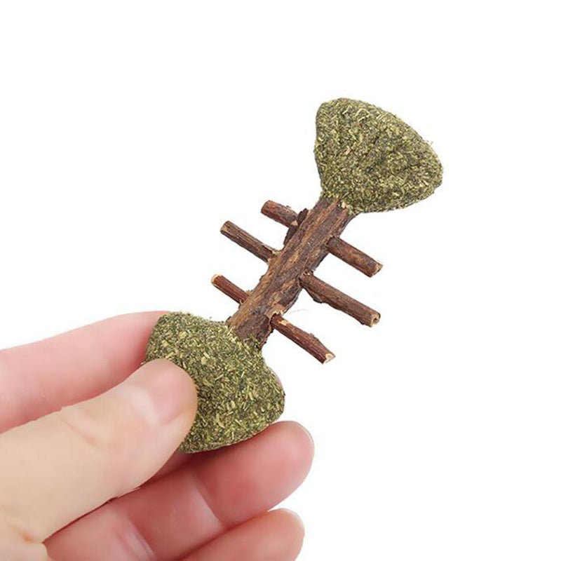 Mouse Shape Molar Ball Toy Toy Chew Nip Cleaning Teaser Lollipop Interactive Pet Kitten Cat Fish Teeth Cat Play Matatabi Stick