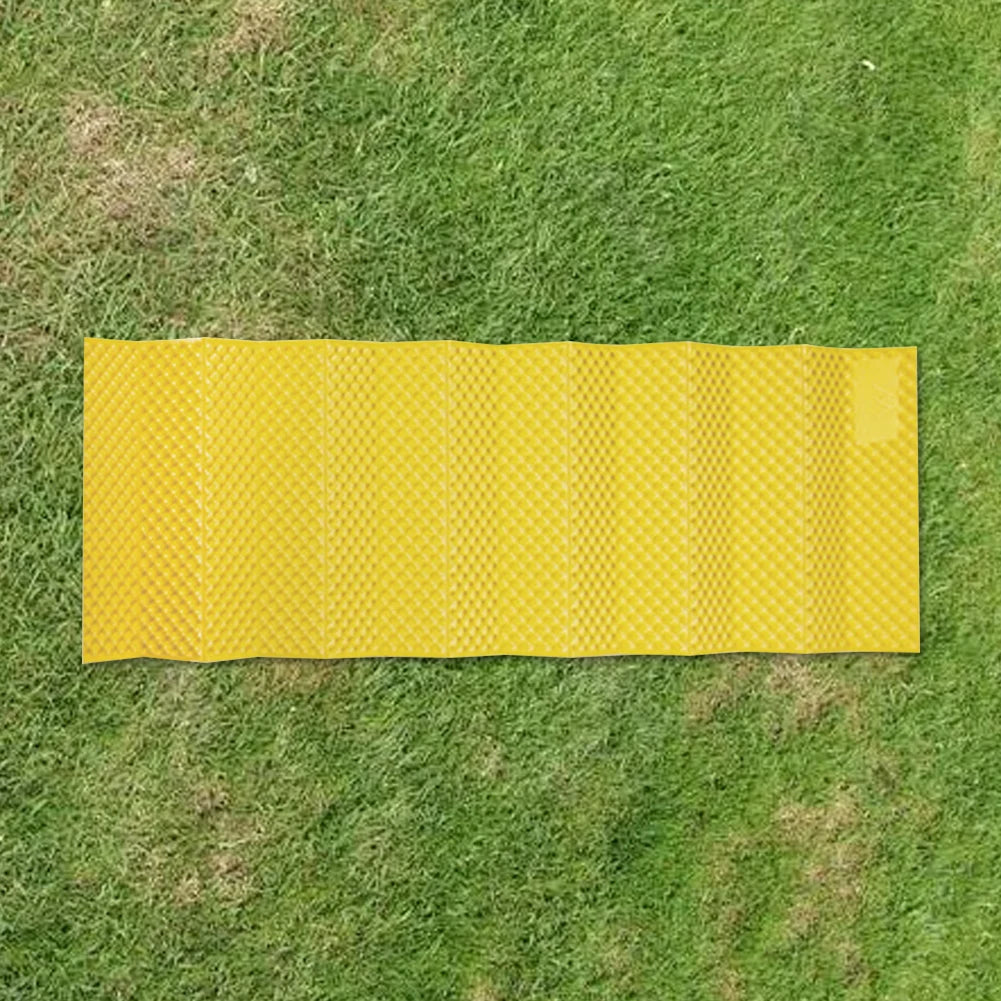 Portable Sleeping Pad with Storage Bag Foldable Camping Mat Aluminum Foil Lightweight Camping Mattress for Outdoor Hiking