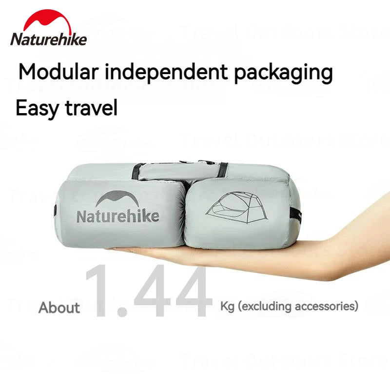 Naturehike Star River UL Camping Tent 15D Silicone Ultralight Portable 2 Person 3 Seasons Outdoor Travel Hiking Tent With Mat