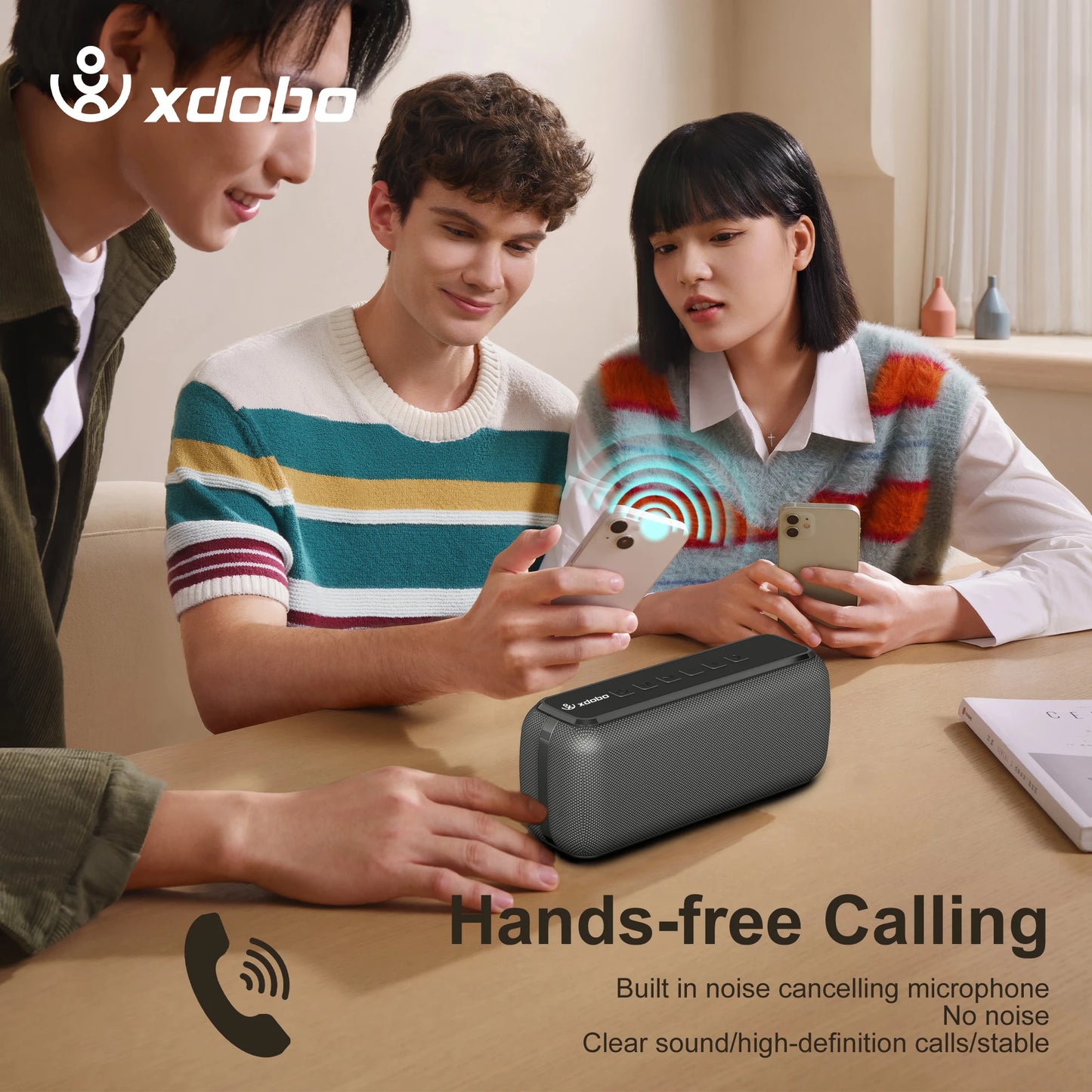 Original XDOBO X8 60W Portable Speakers Bass Subwoofer Wireless Waterproof 6600mAh TWS Support TF/AUX